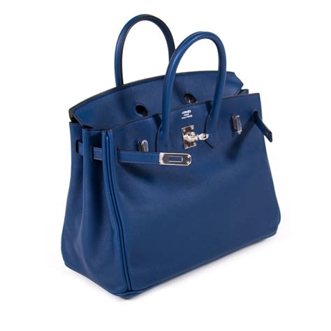 Birkin bag navy blue